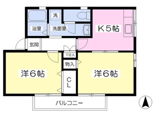 グリーンライフの物件間取画像